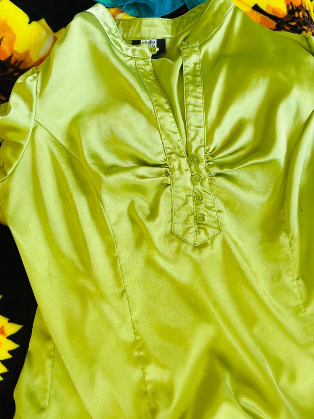 Chartreuse Blouse